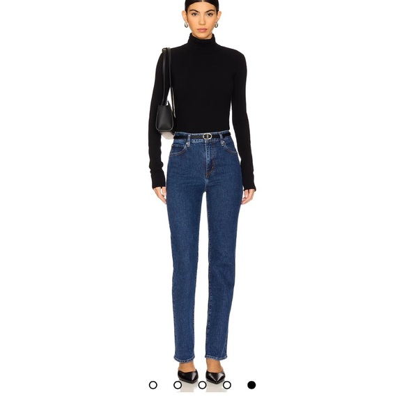 LBV. Black Open-Back Long Sleeve Bodysuit - Picture 3 of 6